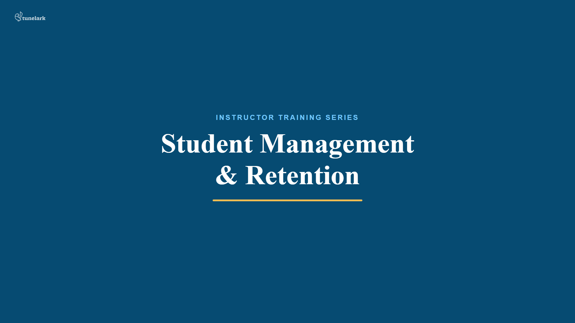 Tunelark Student Management & Retention